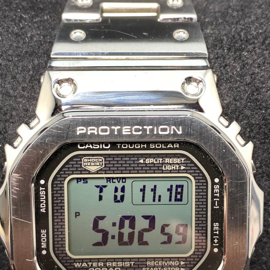 CASIO G-SHOCK GMW-B5000D-1JF フルメタル ステンレス