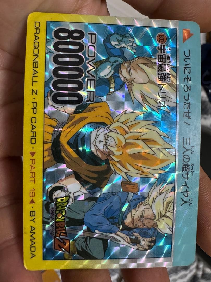 ドラゴンボールZ PPカード Part 19 アマダ