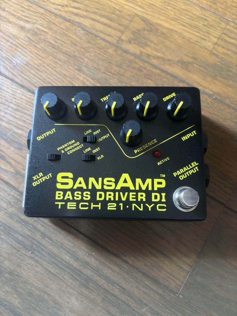 TECH21 SANSAMP BASS D DI サンズアンプ