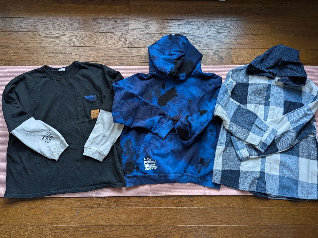 【新品未使用あり】まとめ売り　男の子　冬物　160cm　40点