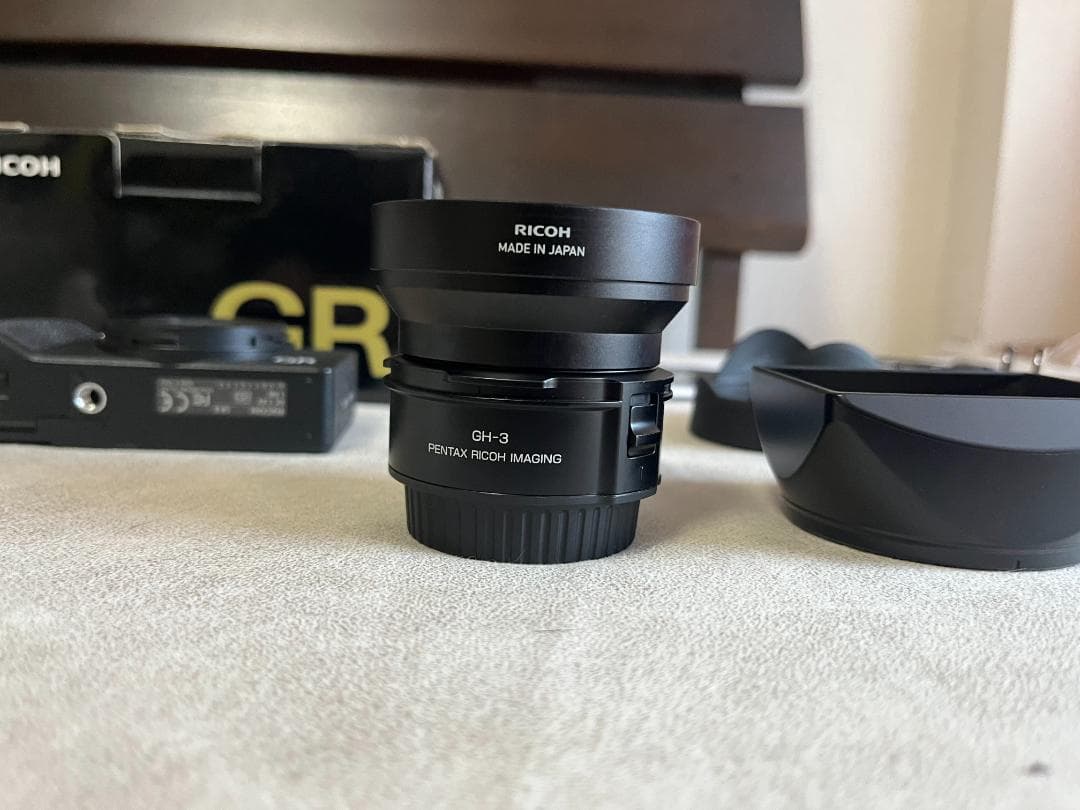 【実働・訳あり】GR2＋純正ワイコン GW-3セット＋本