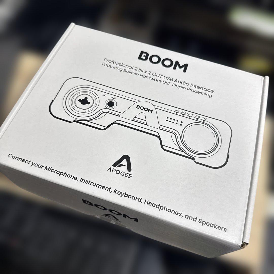 APOGEE BOOM オーディオインターフェイス