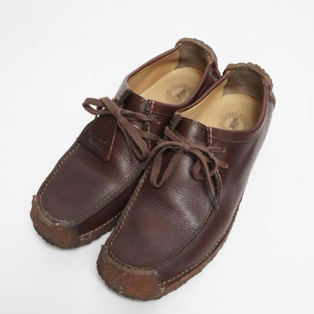 【美品】クラークス ナタリー ワラビー レザー 革靴 26.5cm