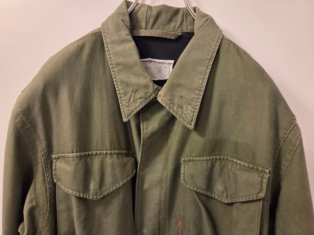 GREG LAUREN 再構築 ミリタリー レザージャケット Size2