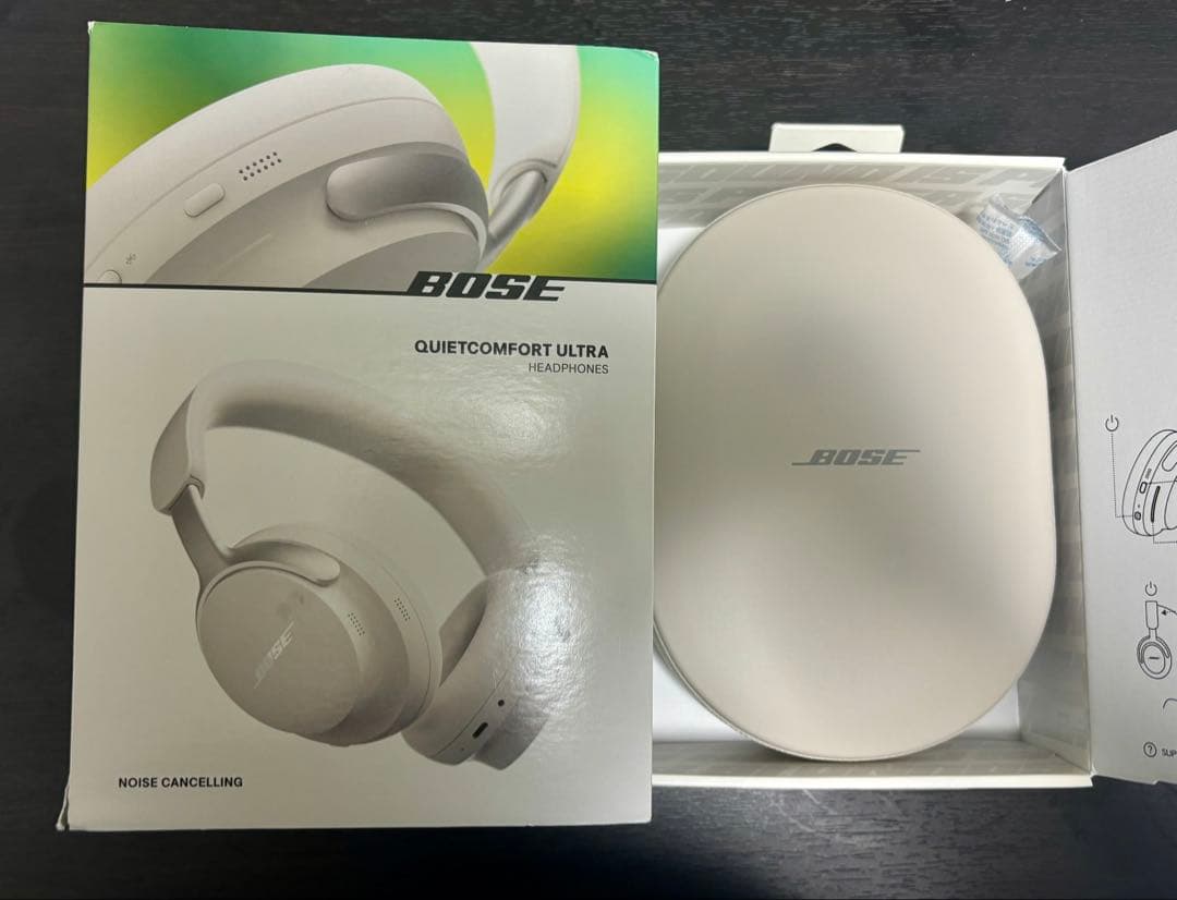 Bose QuietComfort Ultra 初代 ホワイトスモーク おまけ