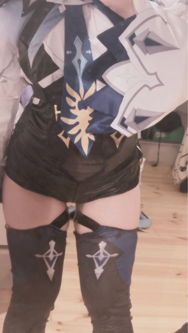 原神 エウルア コスプレ ウィッグ付き 衣装
