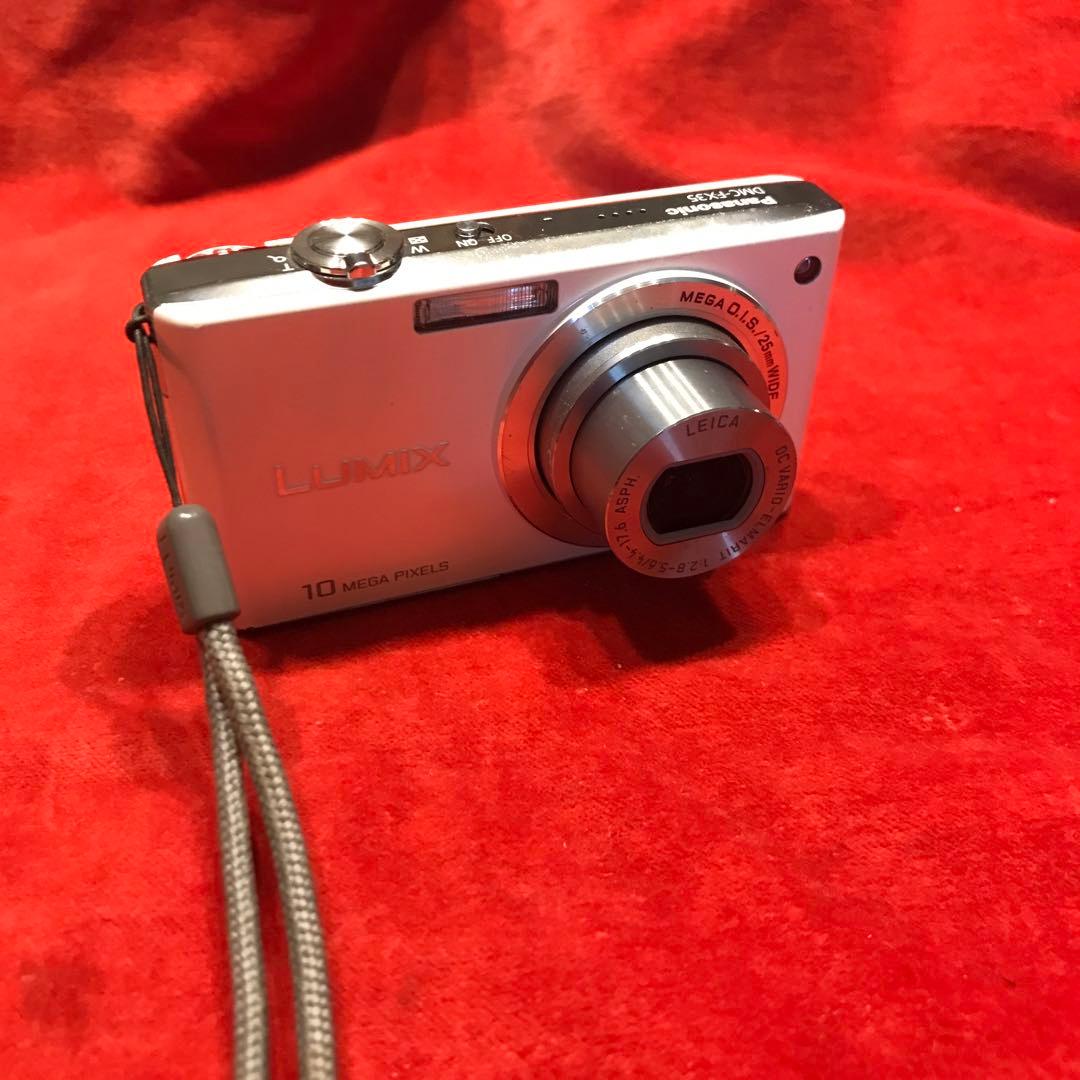 ☆美品☆PANASONIC パナソニック LUMIX DMC-FX35 ホワイト