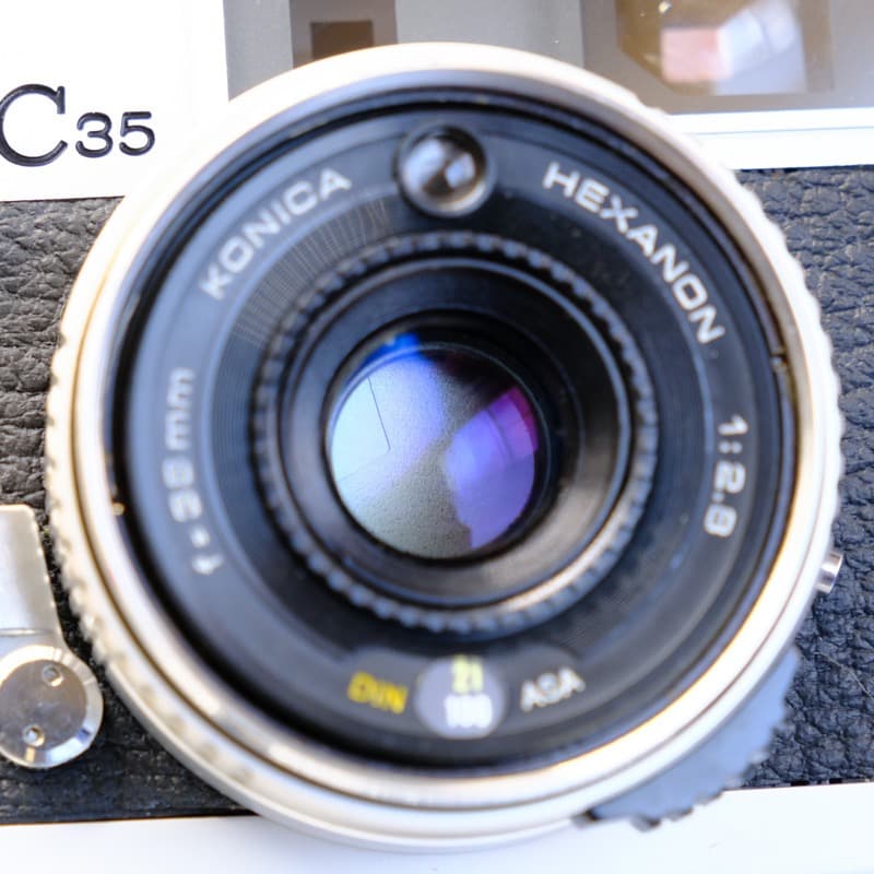 【整備品】美品 KONICA C35 Flash matic コニカ　スッキリ