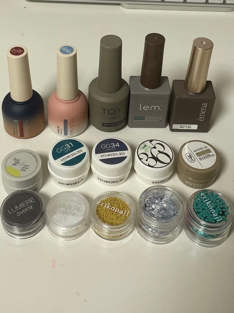 énoi等ジェルネイルセット