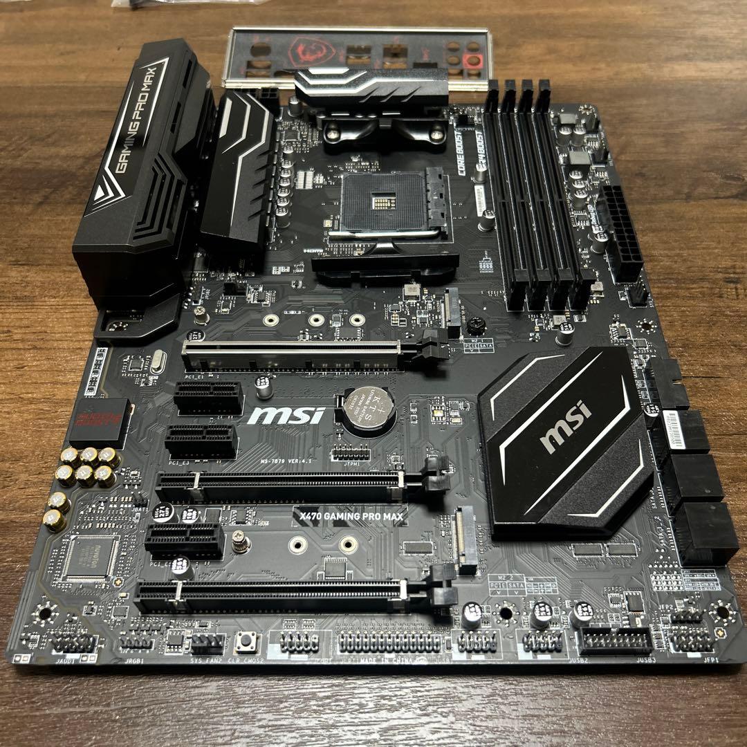 msi X470 GAMING PRO MAX +メモリ16GB DDR-4×2