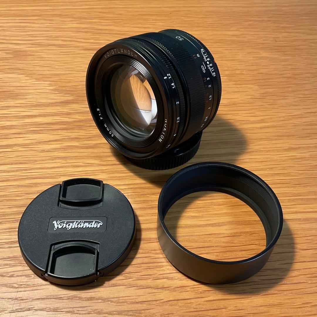 Voigtländer Nokton 50mm f1.2 フジXマウント