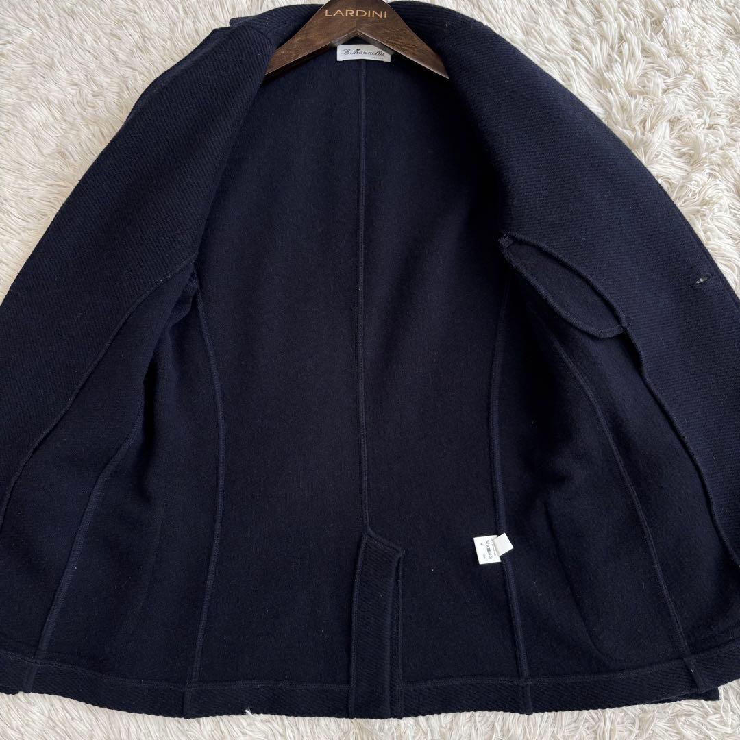 (美品) マリネッラ ニット テーラードジャケット ウール イタリア製 アンコン