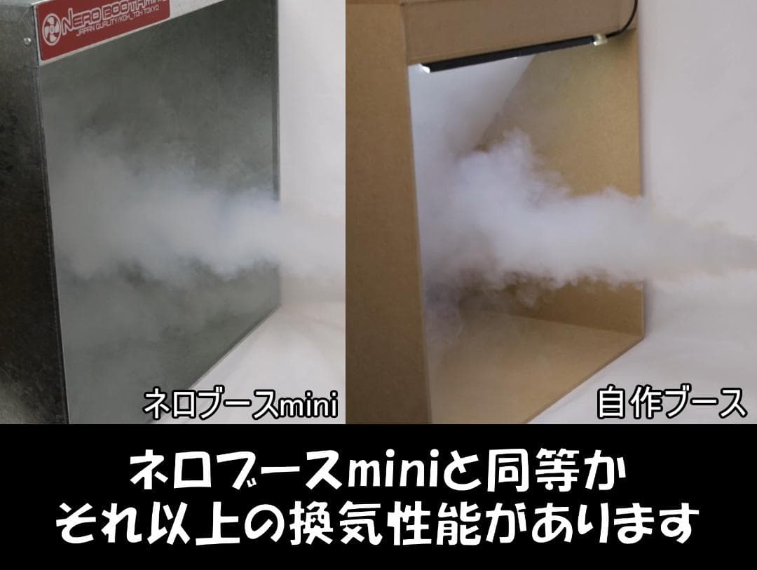 ありんぽす！さん専用　塗装ブース　換気扇なし　パナソニックFY-27BK7用