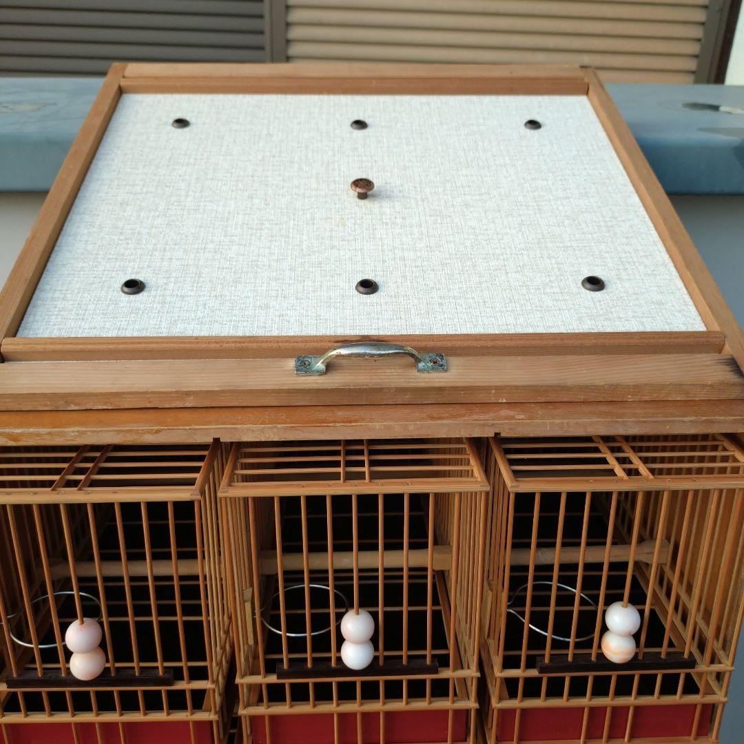 ゆでたまご様用　メジロ籠