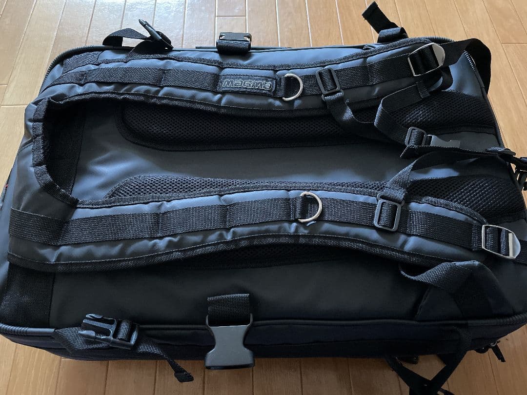 DJバッグ　ブラック　バックパック　マグマバッグス　機材　大容量　持ち運び