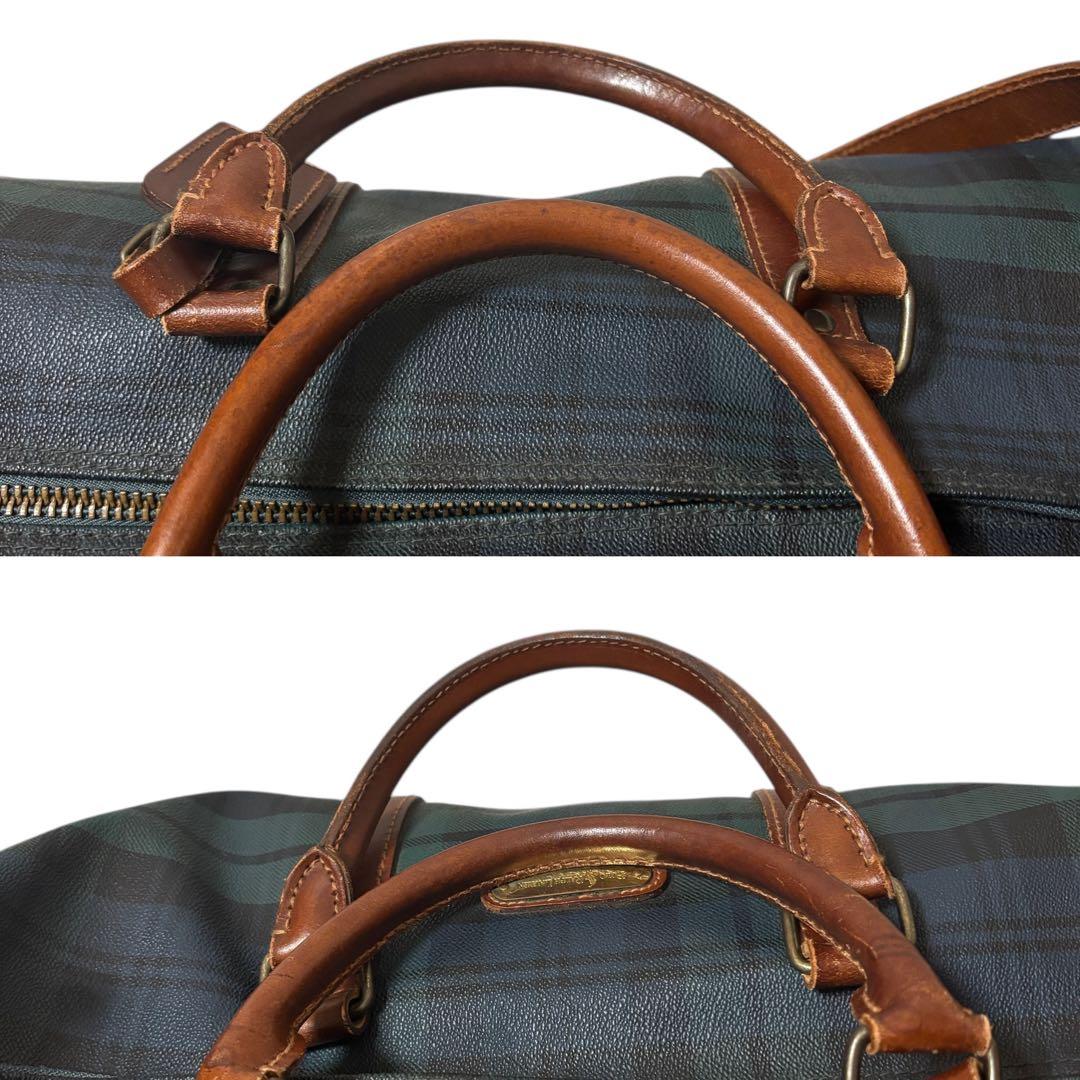 【人気】ポロラルフローレン　ブラックウォッチ　大容量　ボストンバッグ