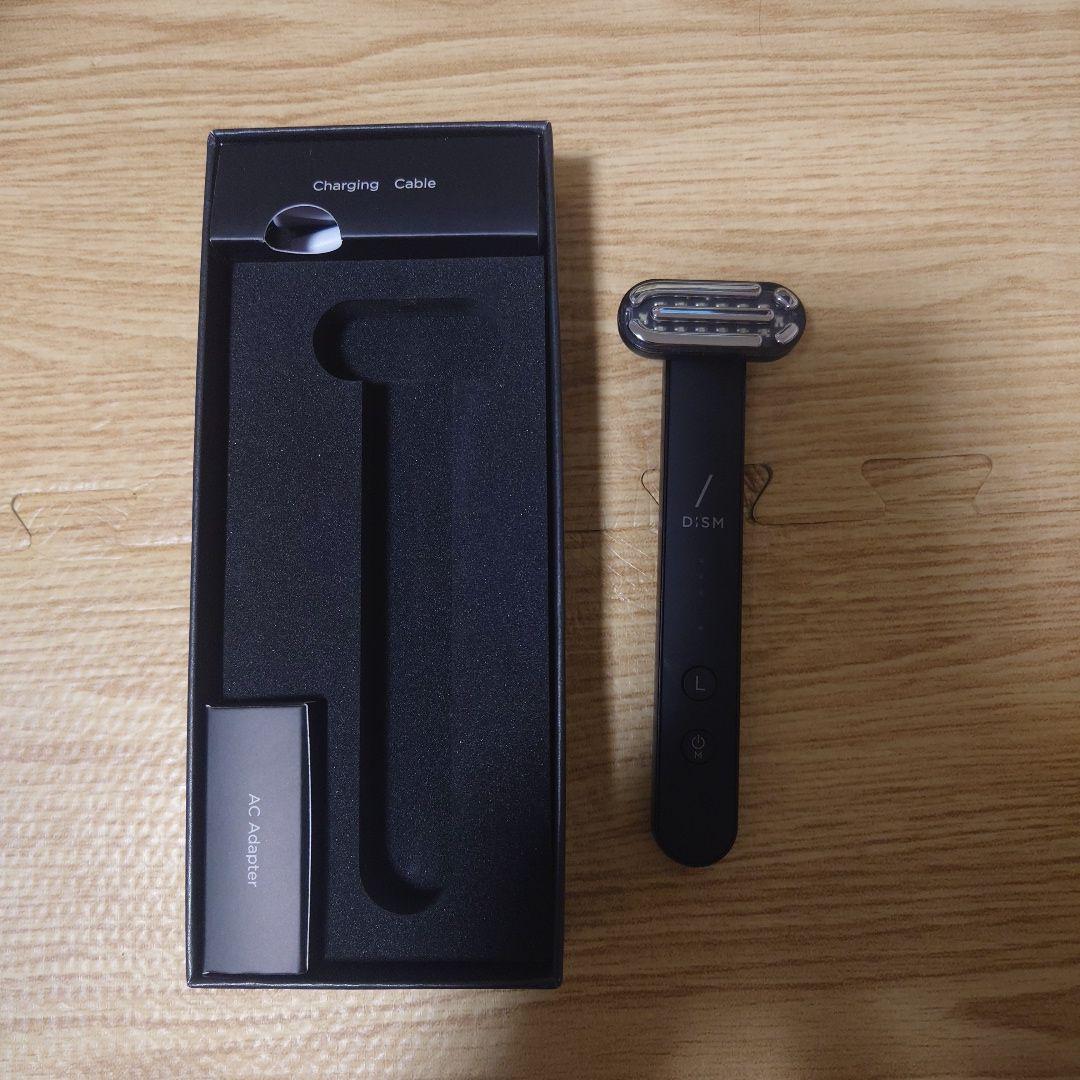 美顔器 ブラック 充電ケーブル付き