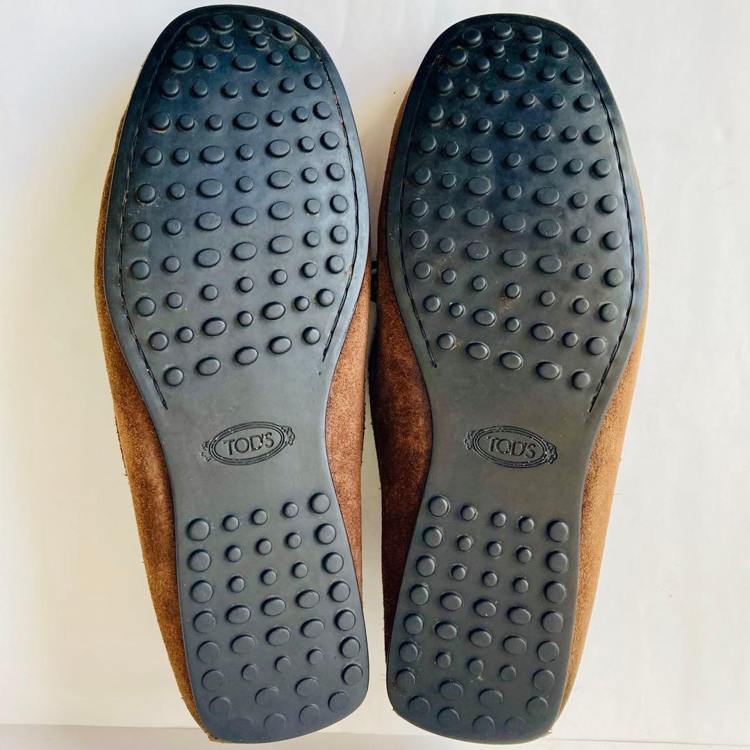 TOD'S トッズ 濃茶 ローファー 25cm 除菌・消臭済み