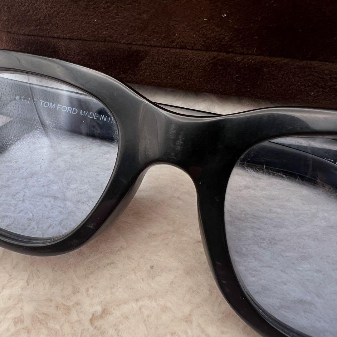 人気✨TOM FORD TF237 F✨ブラック クリアブルー サングラス