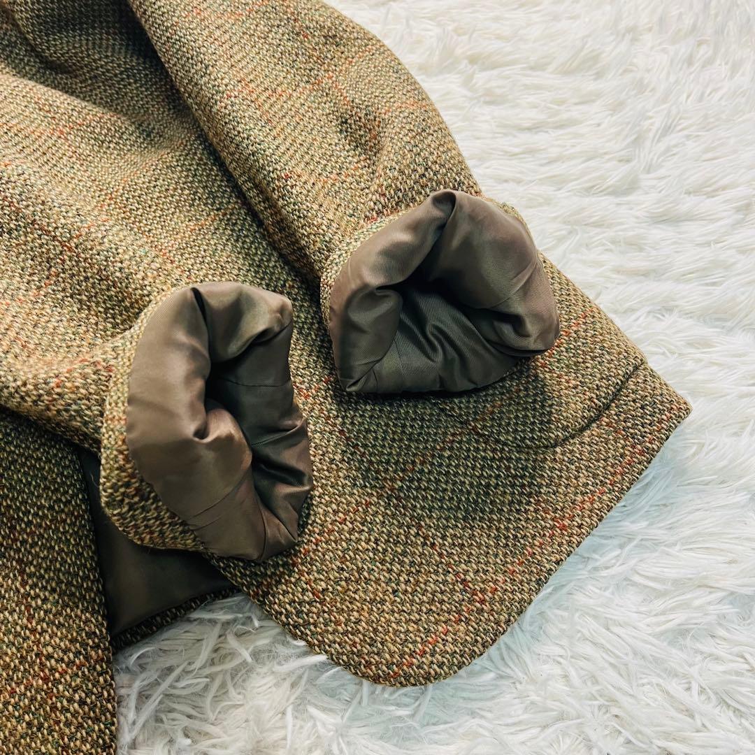 ジャケット・アウター Harris Tweed Trocken Check Jacket Brown