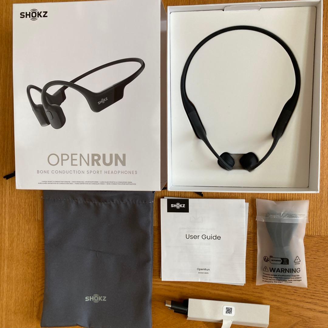 Shokz(ショックス) OpenRun 骨伝導イヤホン S 805