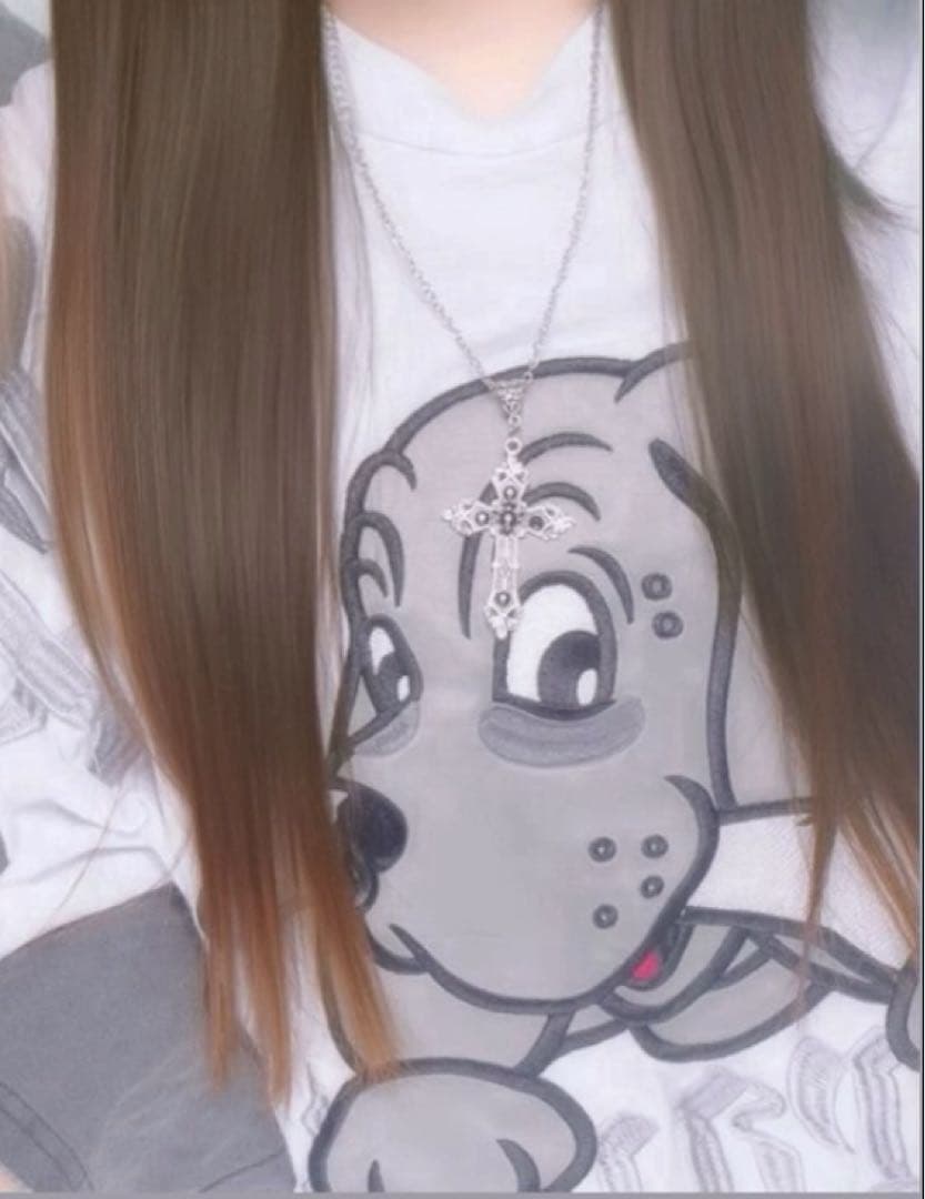 ガルフィー 白 ロンT 長袖