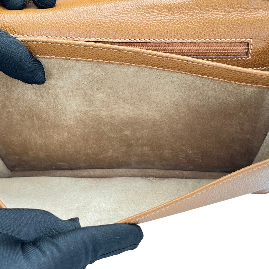 GUCCI グッチ レザー クラッチバッグ 鍵付き