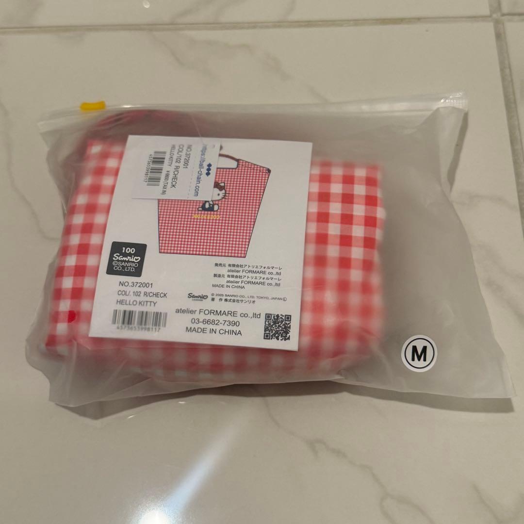 ボールアンドチェーン　ハローキティ　エコバック　正規品　ball&chain