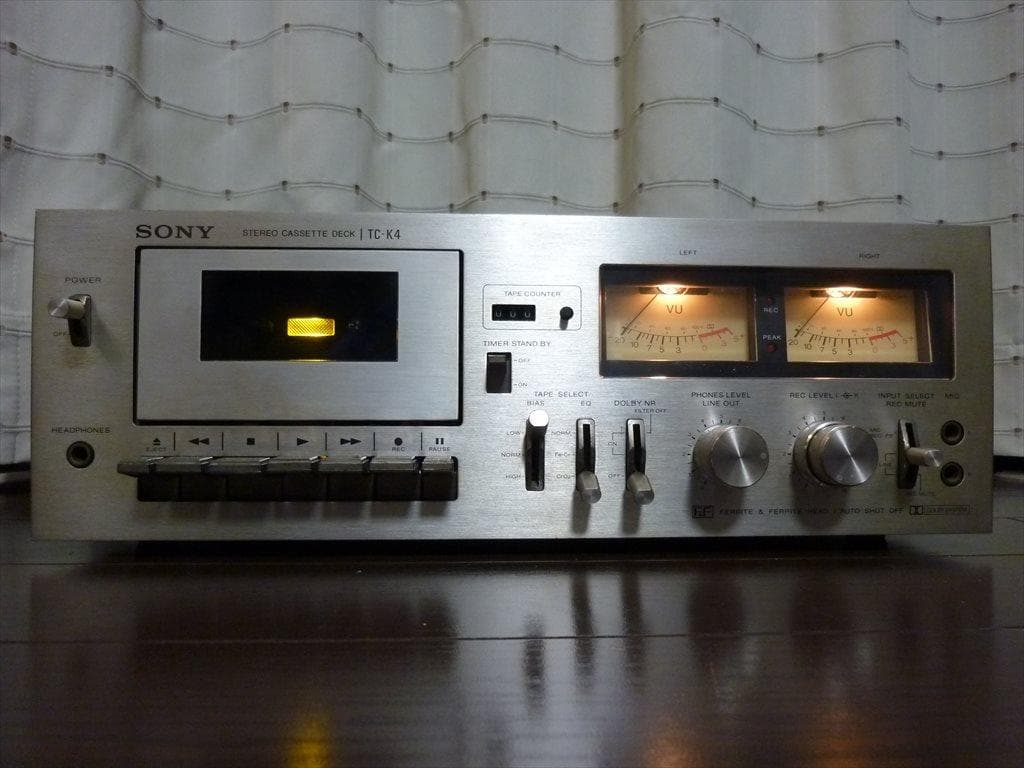 SONY ソニー カセットデッキ TC-K4 修理済 全機能動作 美品