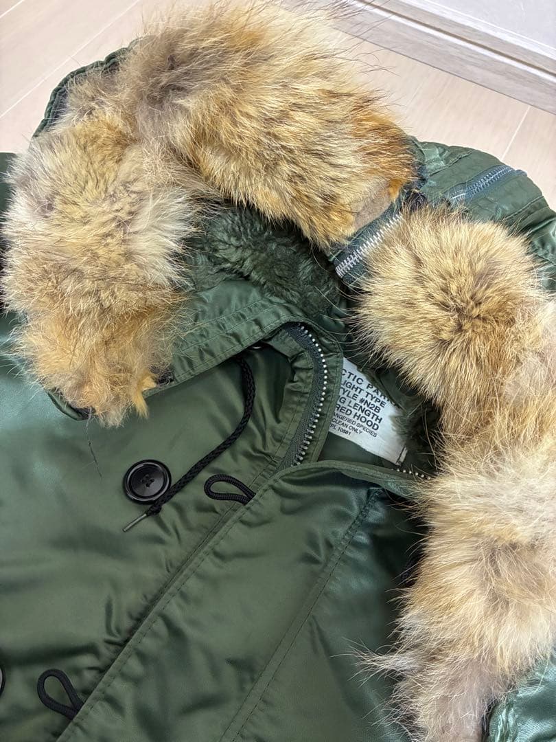 ロング N-3B USA製 フライトジャケット CORINTH コリンズ N3B