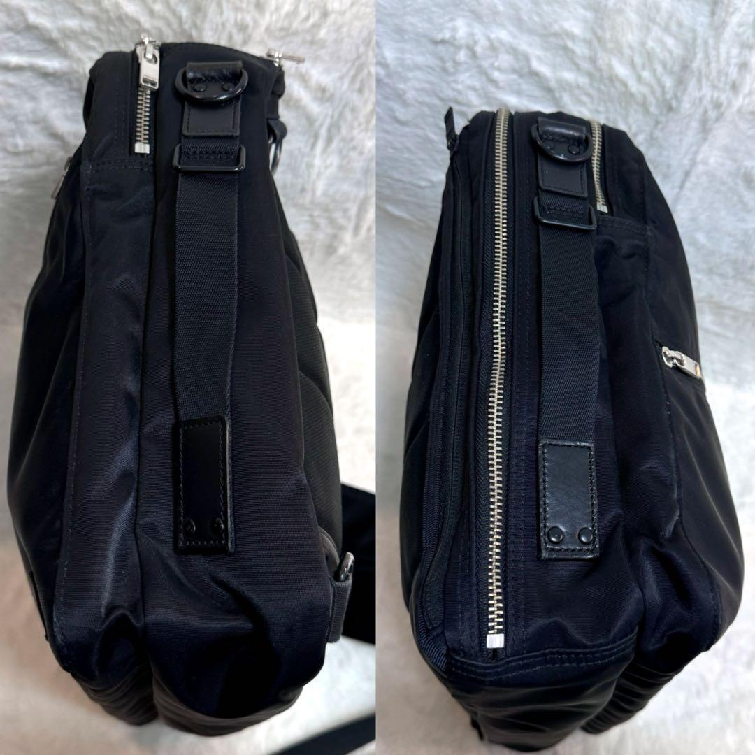 【美品】ポーター　リフト　3way ビジネスバック　リュック　2層　　ブラック