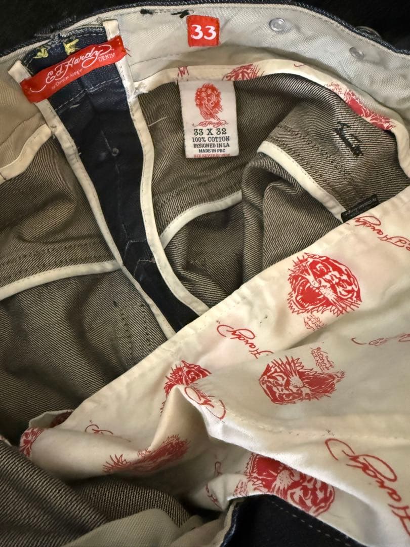 ED HARDY LOT 2008 サイズ33 デニム