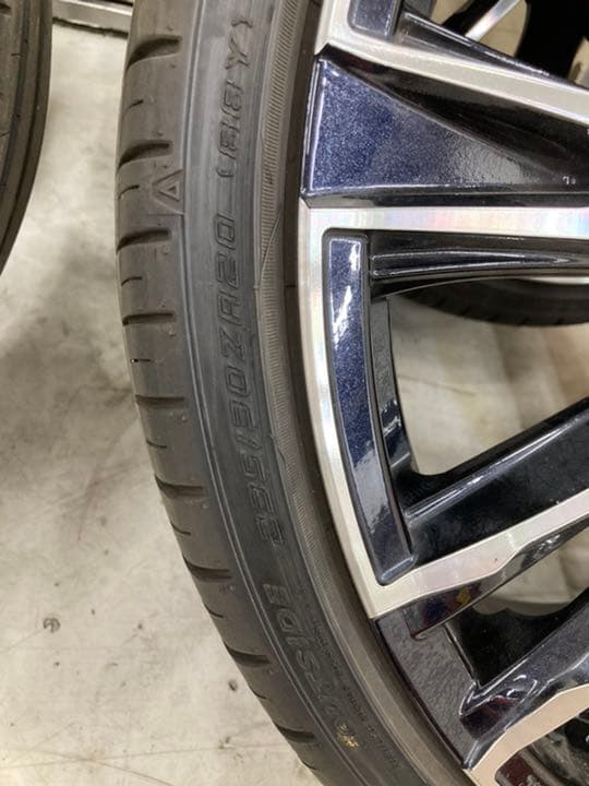 レイズルチアーナ(VB)20インチアルミホイールタイヤ4本セット