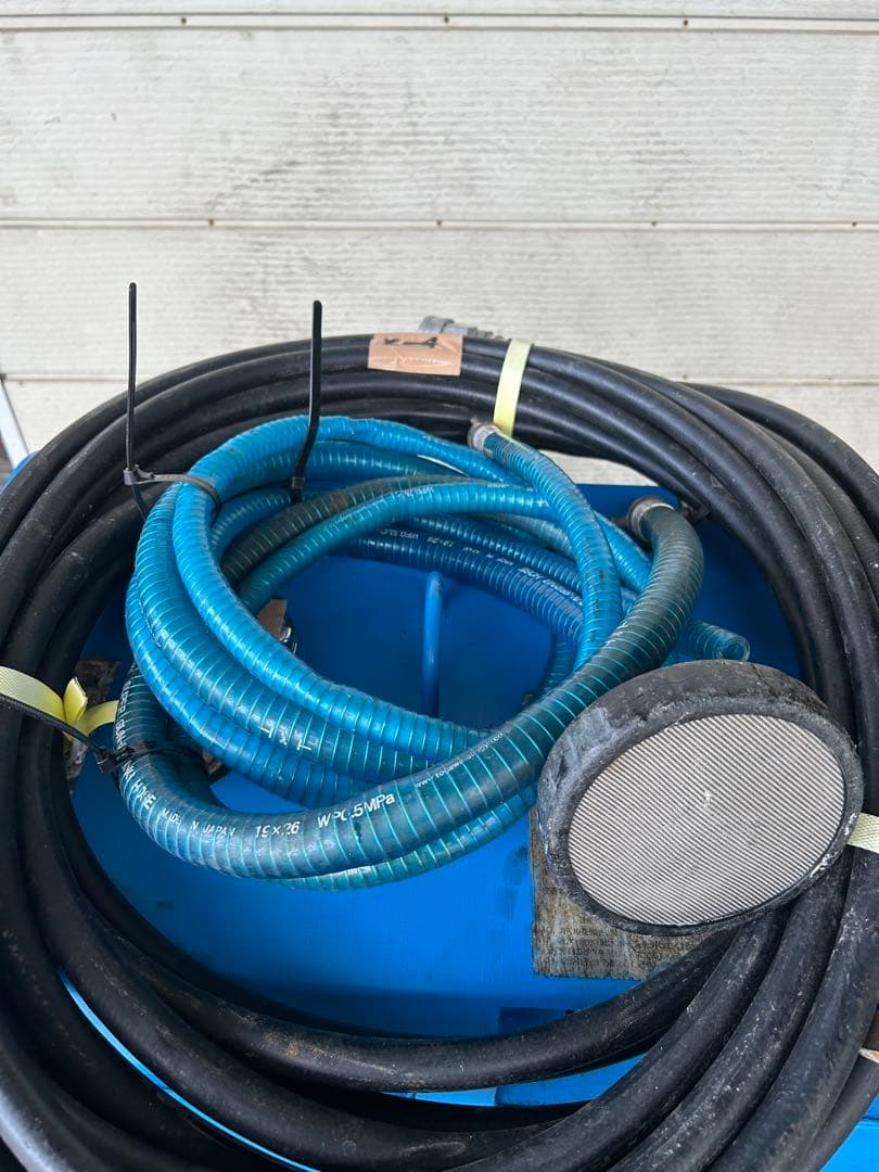 K4 綺麗HPJ-5ESM高圧洗浄機防音ガン・高圧ホース・給排水ホースセット