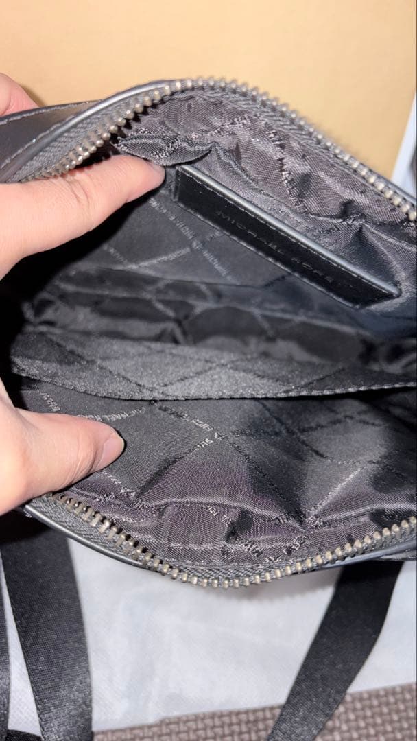 MICHAEL KORS ショルダーバッグ ホワイト/ブラック