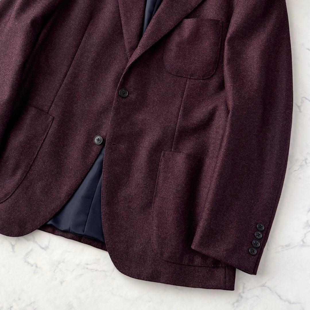 マルキース ロロピアーナ カシミア 美品 テーラード ジャケット XL〜XXL