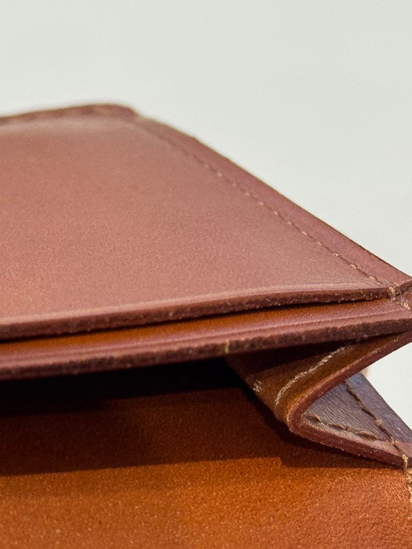 u*6様 土屋鞄　コードバン　名刺入れ　ネイビー