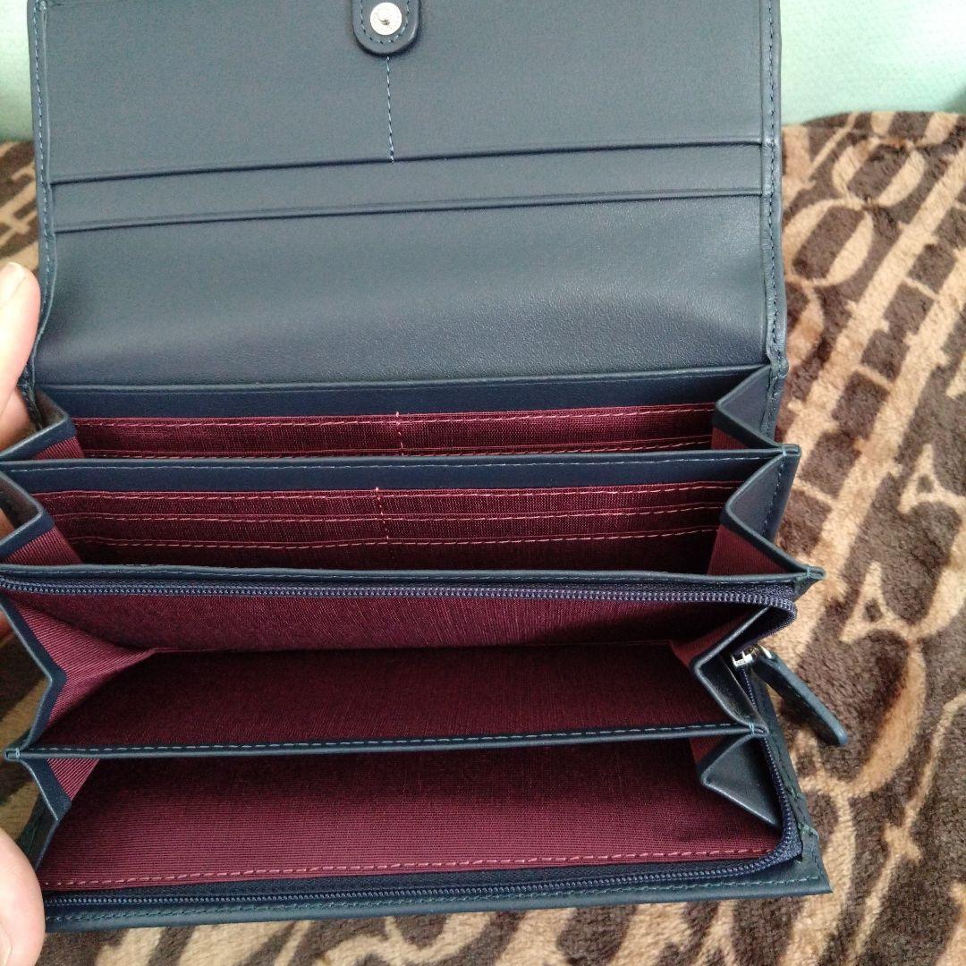 新品未使用　印伝　桜柄　長財布「ル・プレリー 」 NPE4015