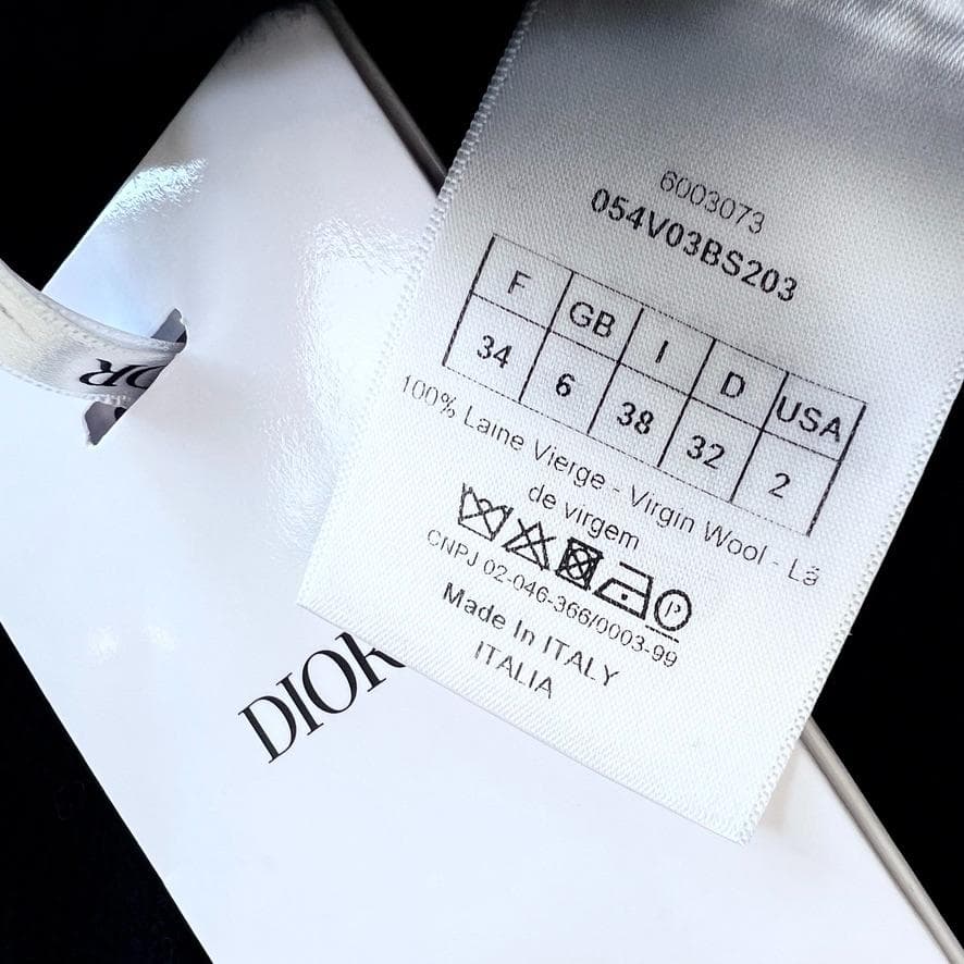 極美品★Christian Dior★雑誌掲載★ニット★名品★バージャケット