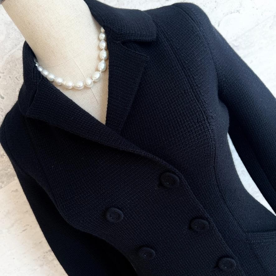 極美品★Christian Dior★雑誌掲載★ニット★名品★バージャケット