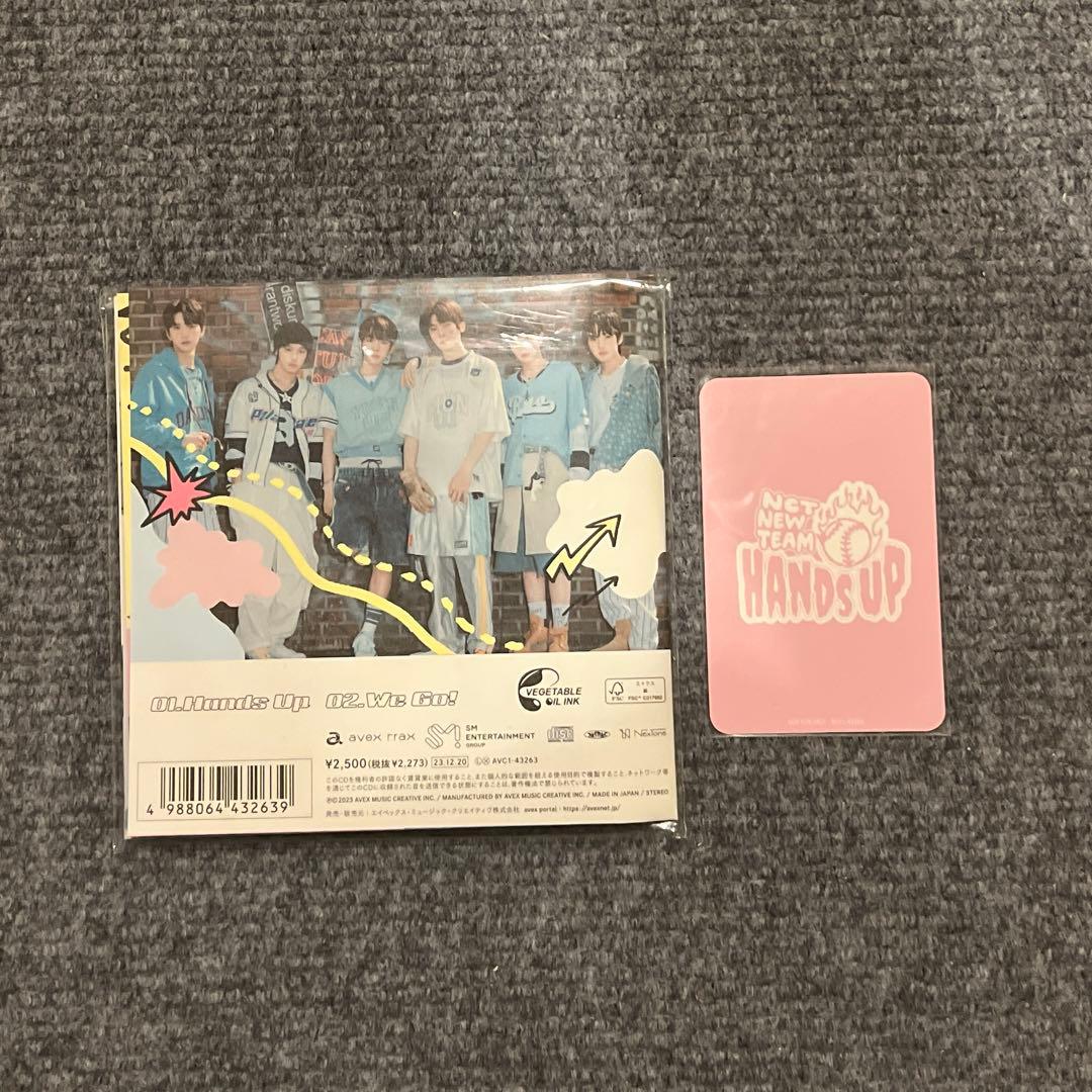 NCT WISH NCT NEW TEAM HANDS UP CD ユウシトレカ