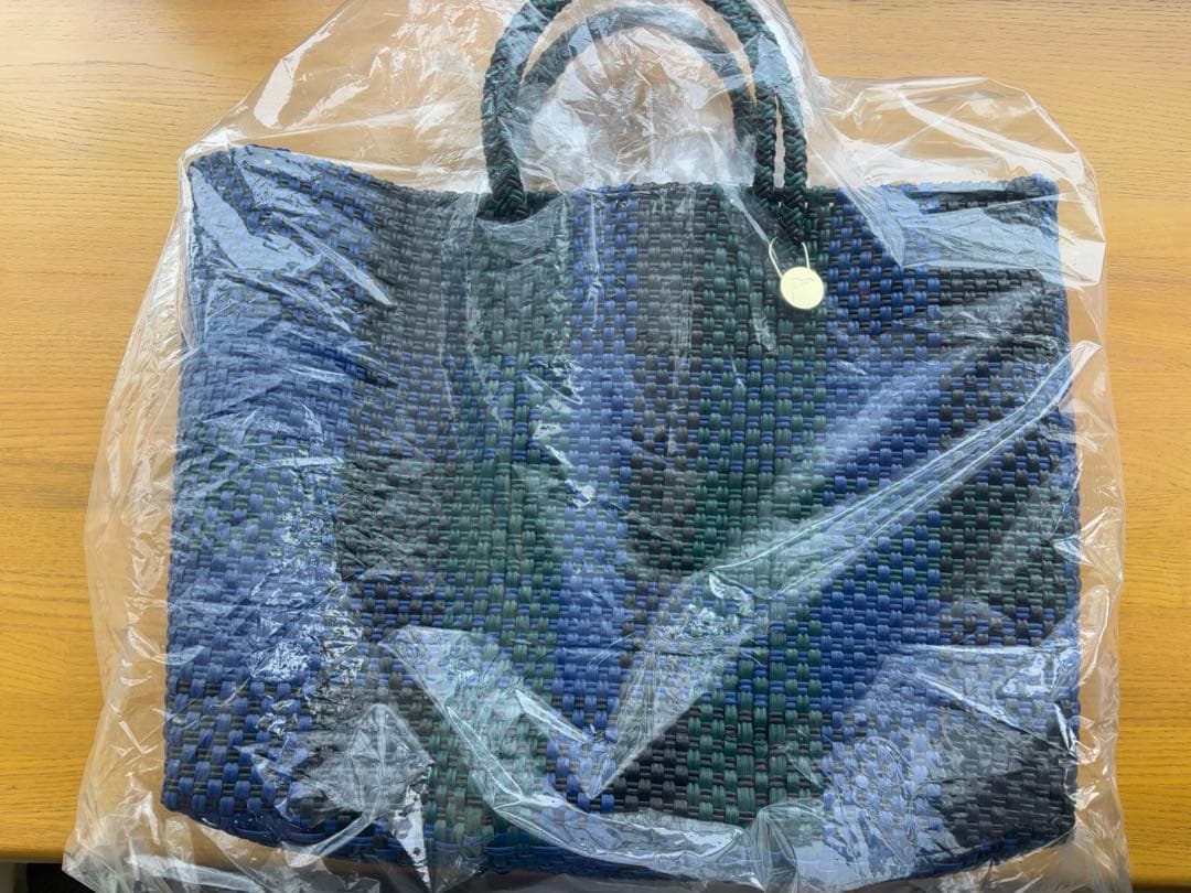 【新品未使用】メルカドバッグ チェック　レトラ　Letra