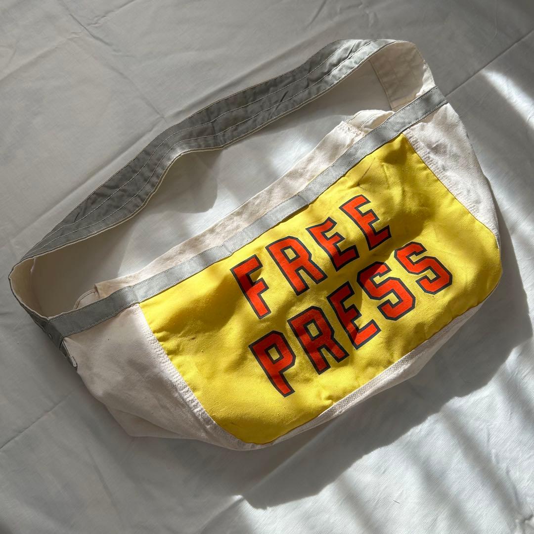 希少 50's 〜 ヴィンテージ ニュースペーパーバッグ USA製 レアカラー