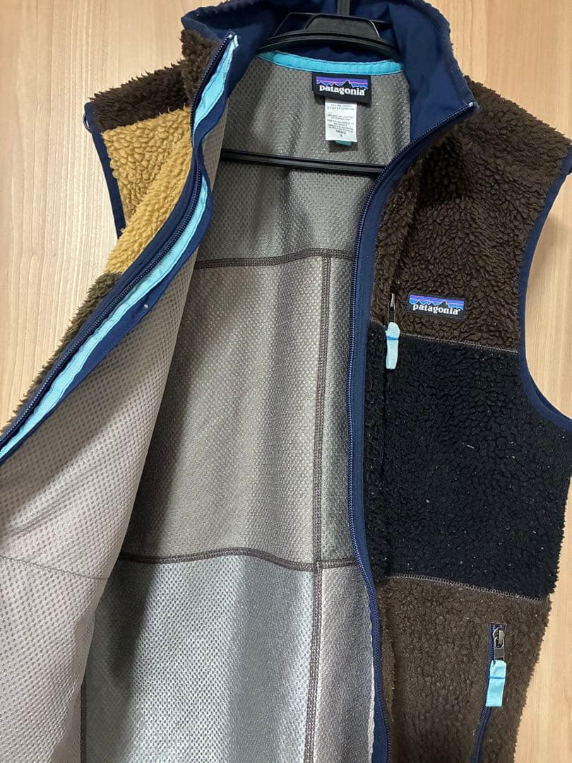 パタゴニア レトロX ボアベスト クレイジーパターン