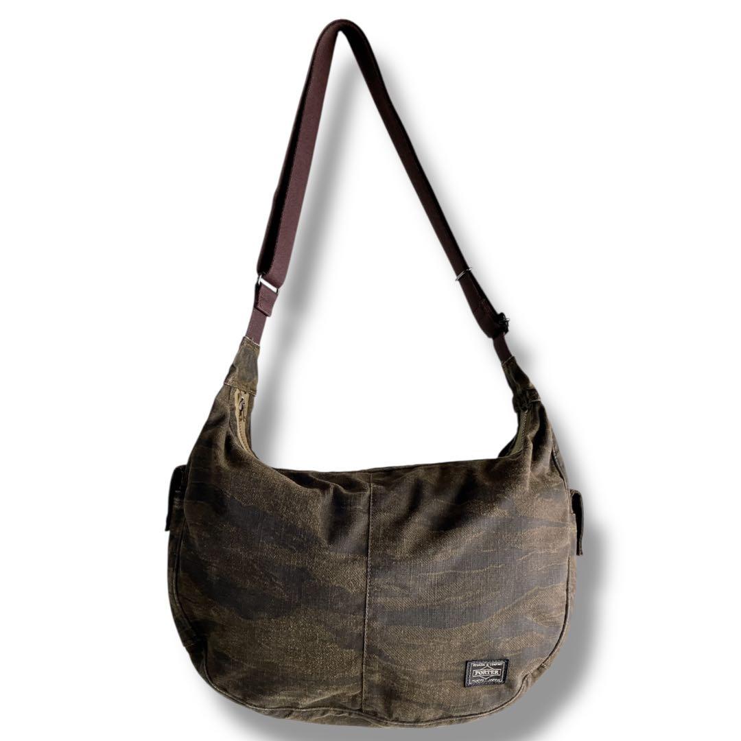 ポーター 吉田カバン 日本製 70周年 グリーンアイ カモフラ ショルダーバッグ