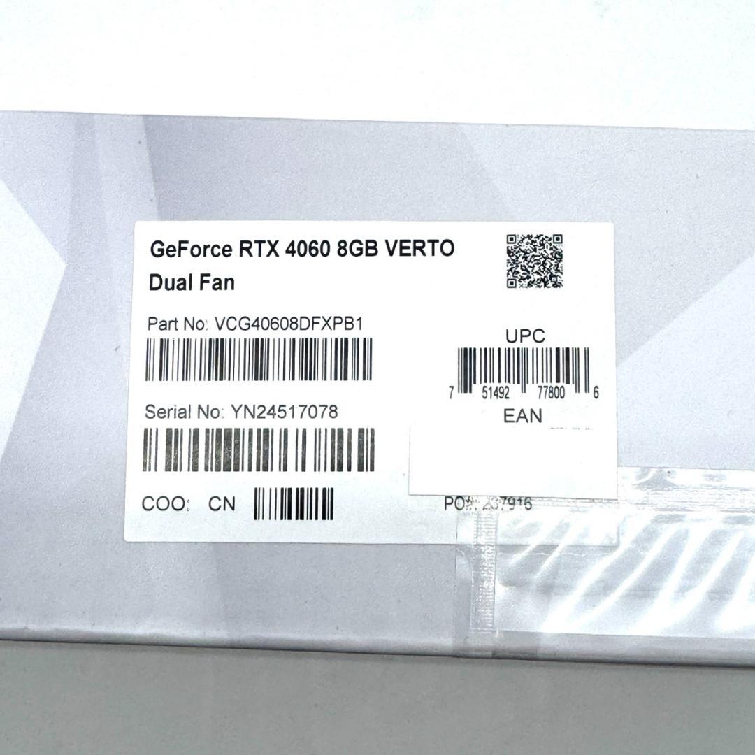 【新品未開封】 PNY GeForce RTX4060