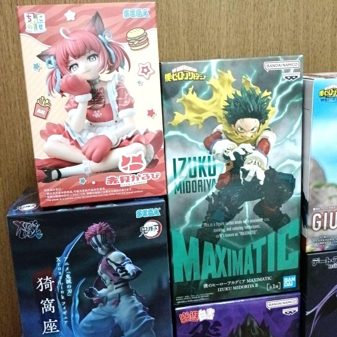 ワンピース 呪術廻戦 鬼滅の刃 ヒロアカ 他 フィギュア まとめ売り 9点