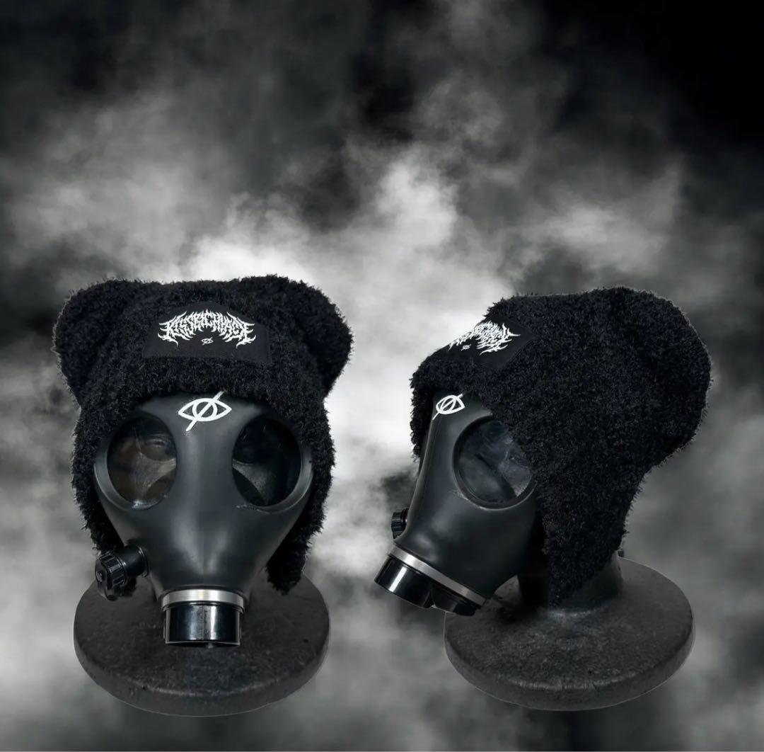 KRY clothing 「KUMA２」 黒パッチ1点