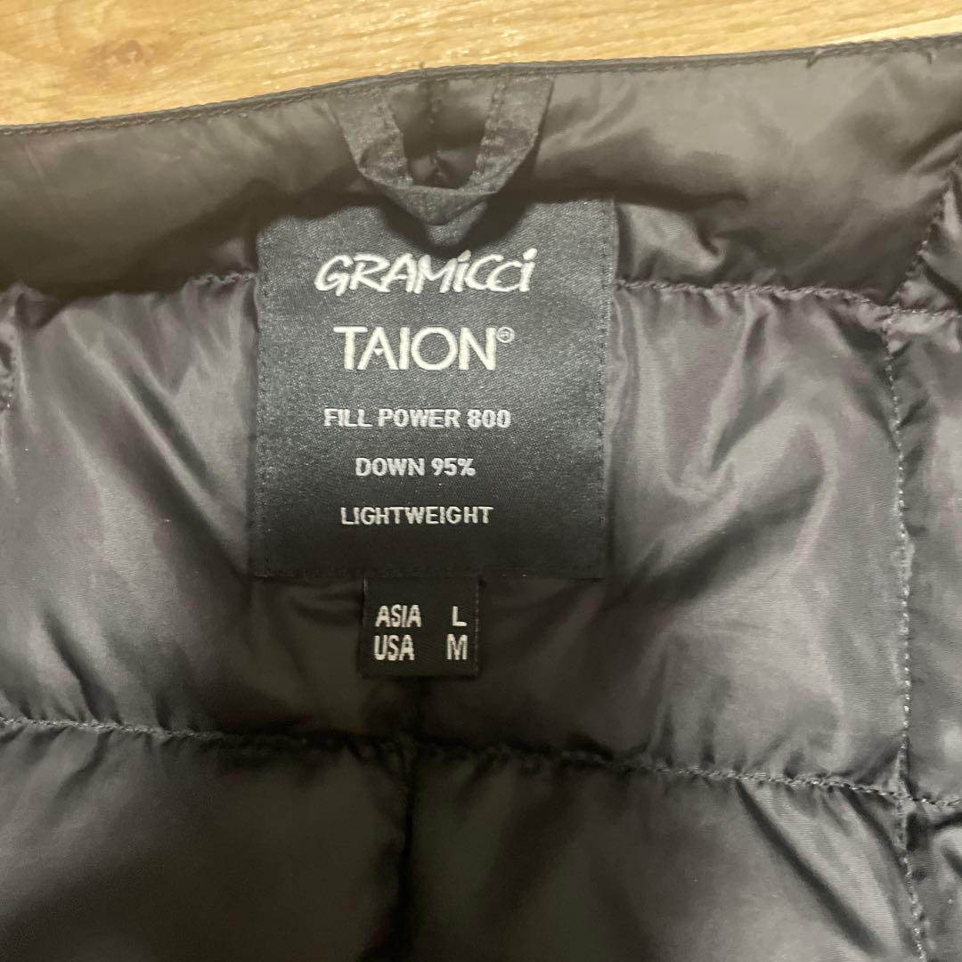 GRAMICCI TAION ダウンパンツ M 黒