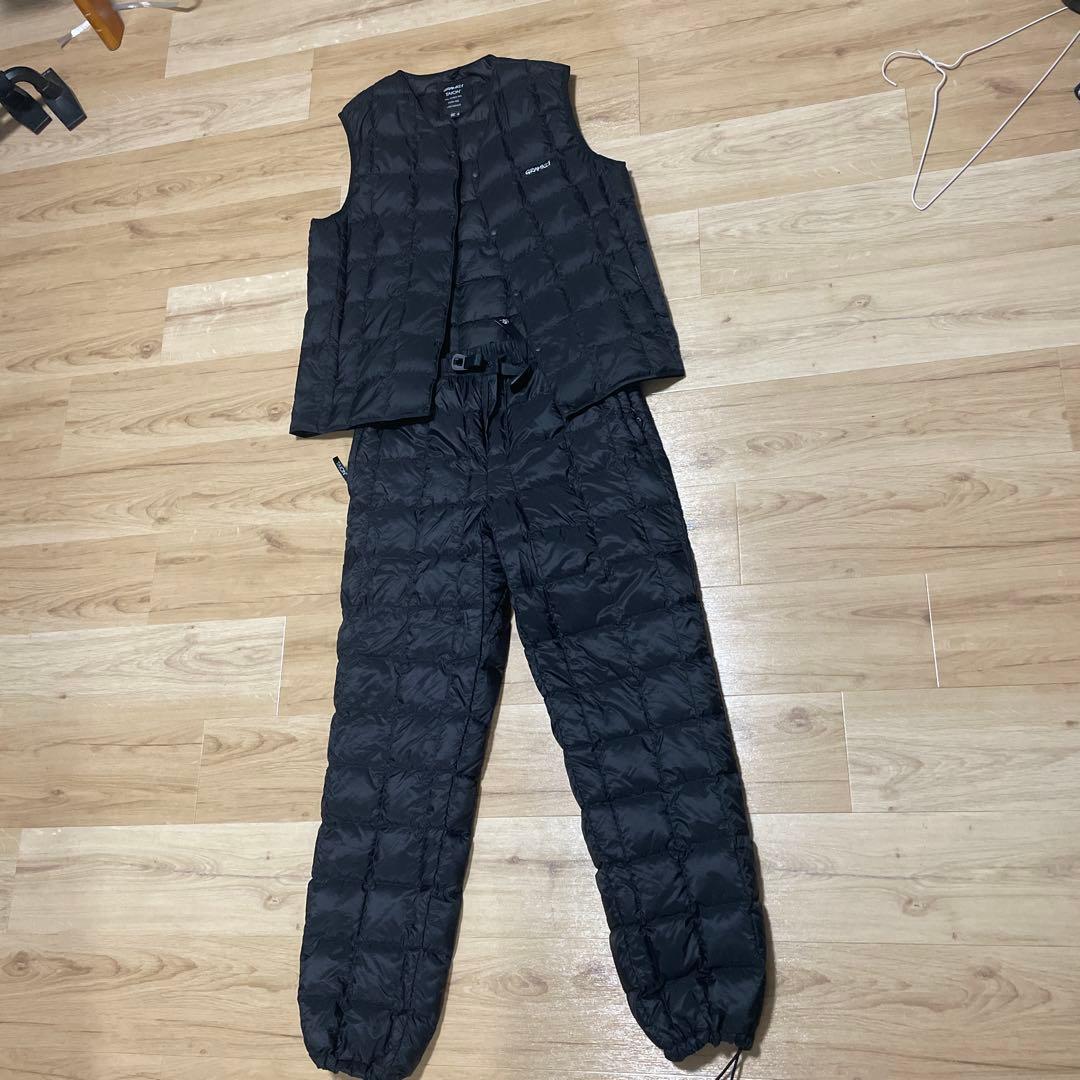 GRAMICCI TAION ダウンパンツ M 黒